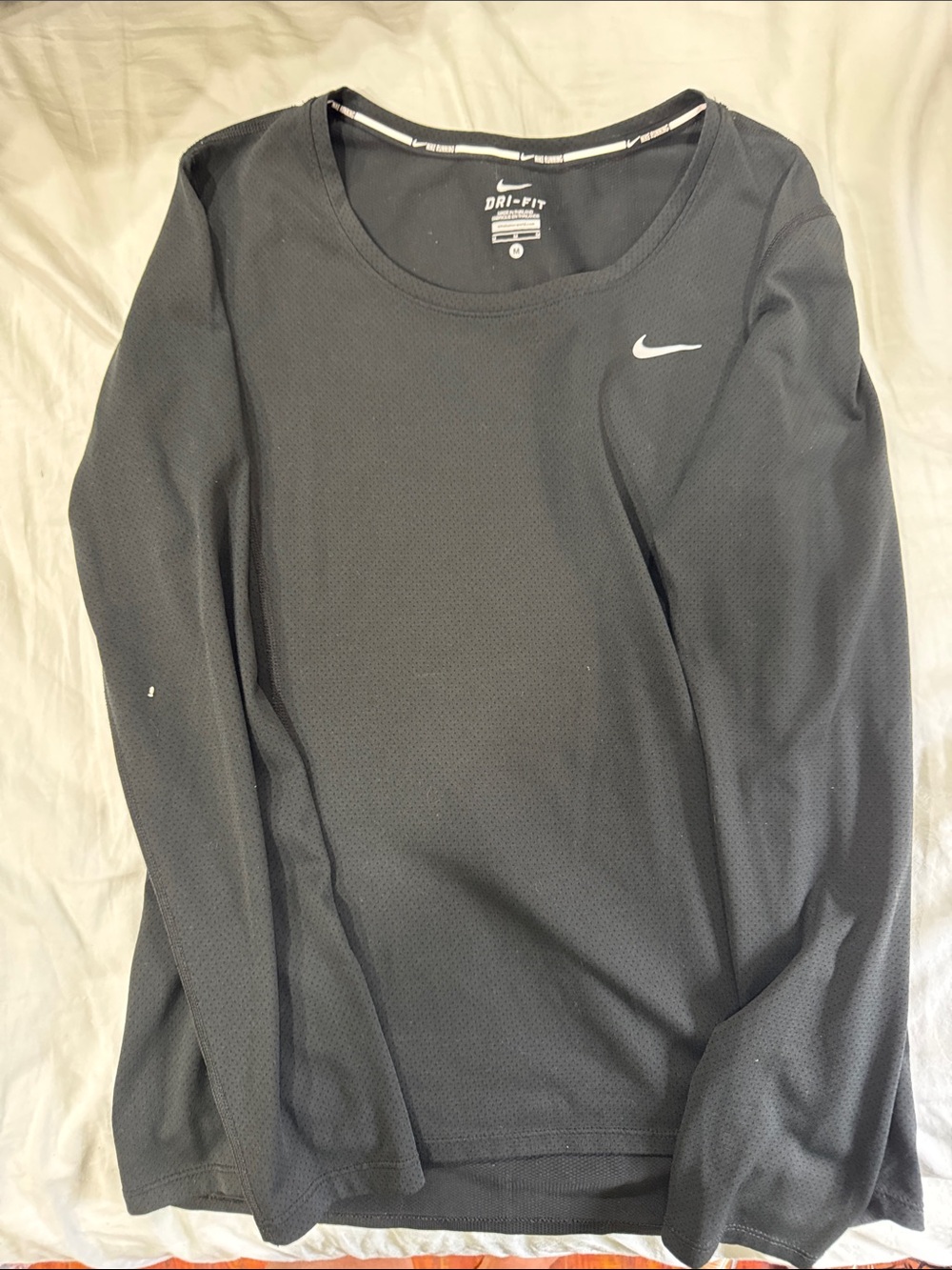 Nike Black Dri-FIT Long Sleeve Performance Top